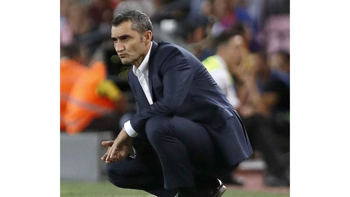 Ernesto Valverde se presenta en el Reino de León sin confianzas y con un equipo de garantías. A. DALMAU
