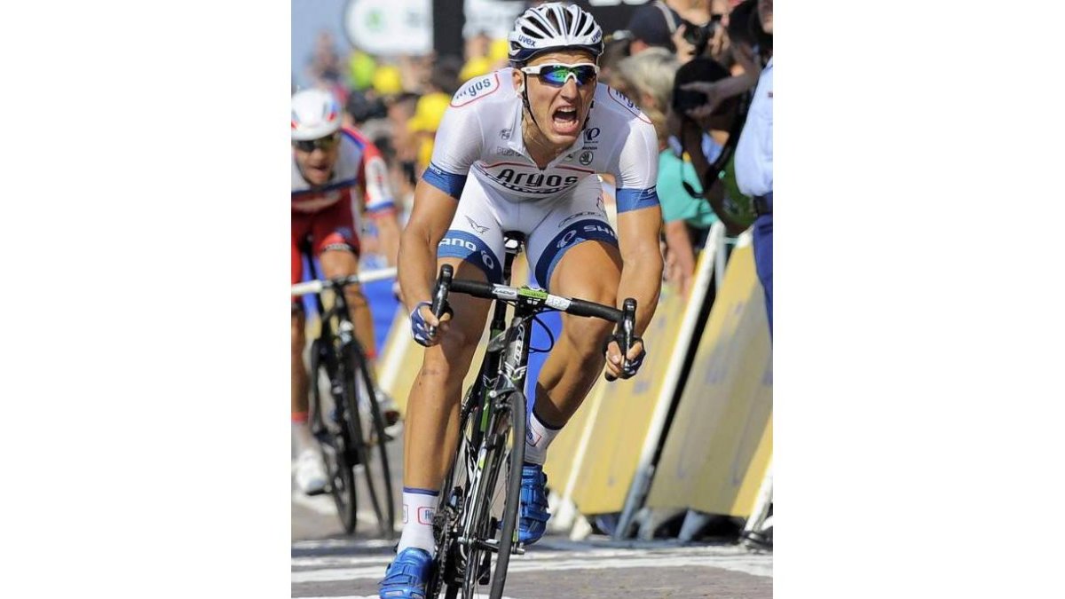 Kittel fue el más rápido en el final de Saint Malo.