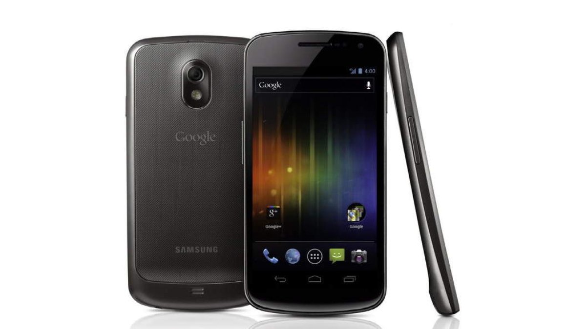 El nuevo terminal Samsung Galaxy Nexus, una de las últimas versiones del sistema Android.