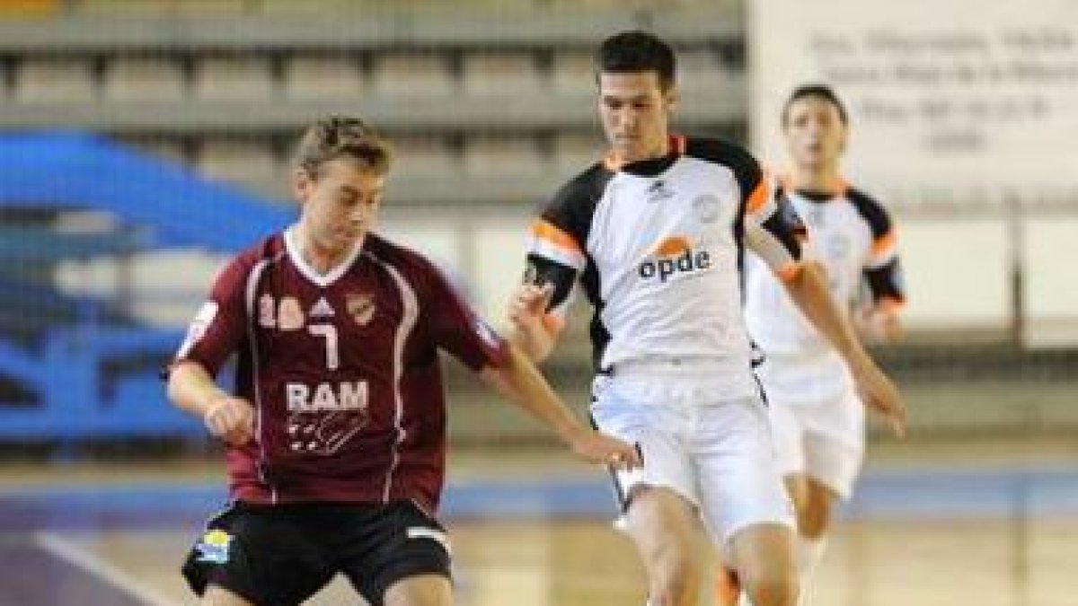 El Ram impuso en algunos compases un buen ritmo de juego.