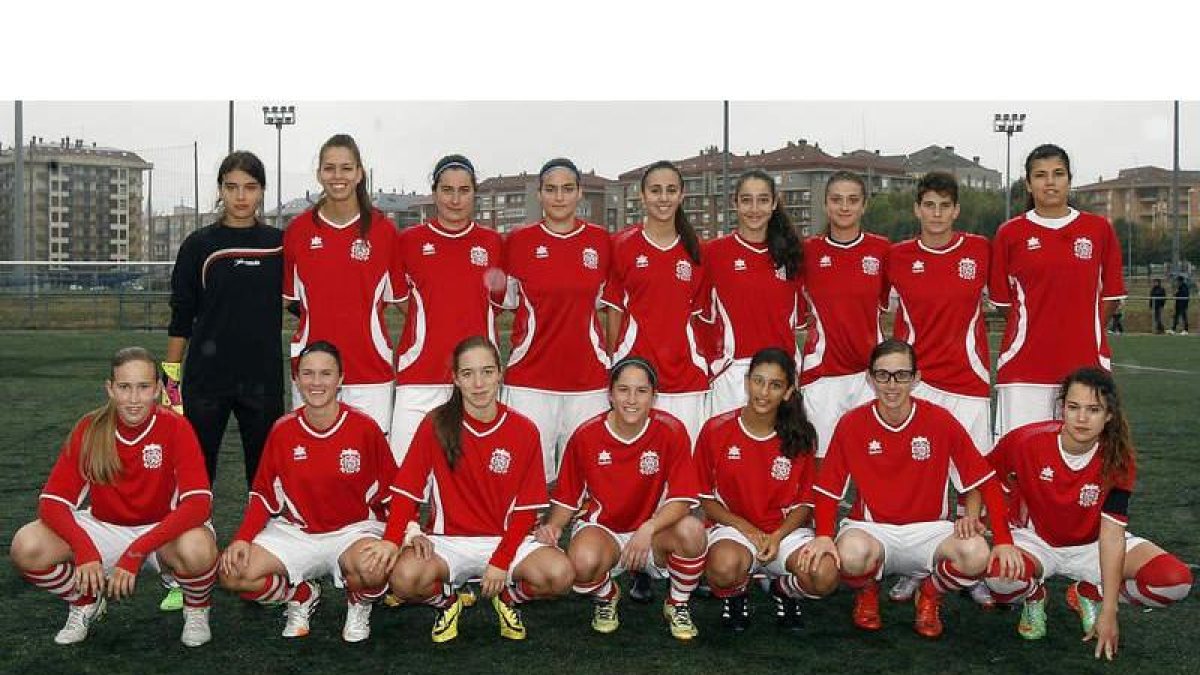 Formación del León FF que tan buena temporada se encuentra desarrollando. BRUNO MORENO