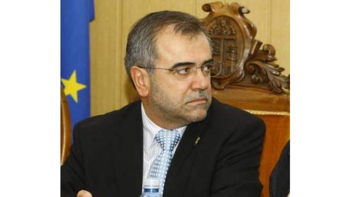 El alcalde de La Bañeza, José Miguel Palazuelo.
