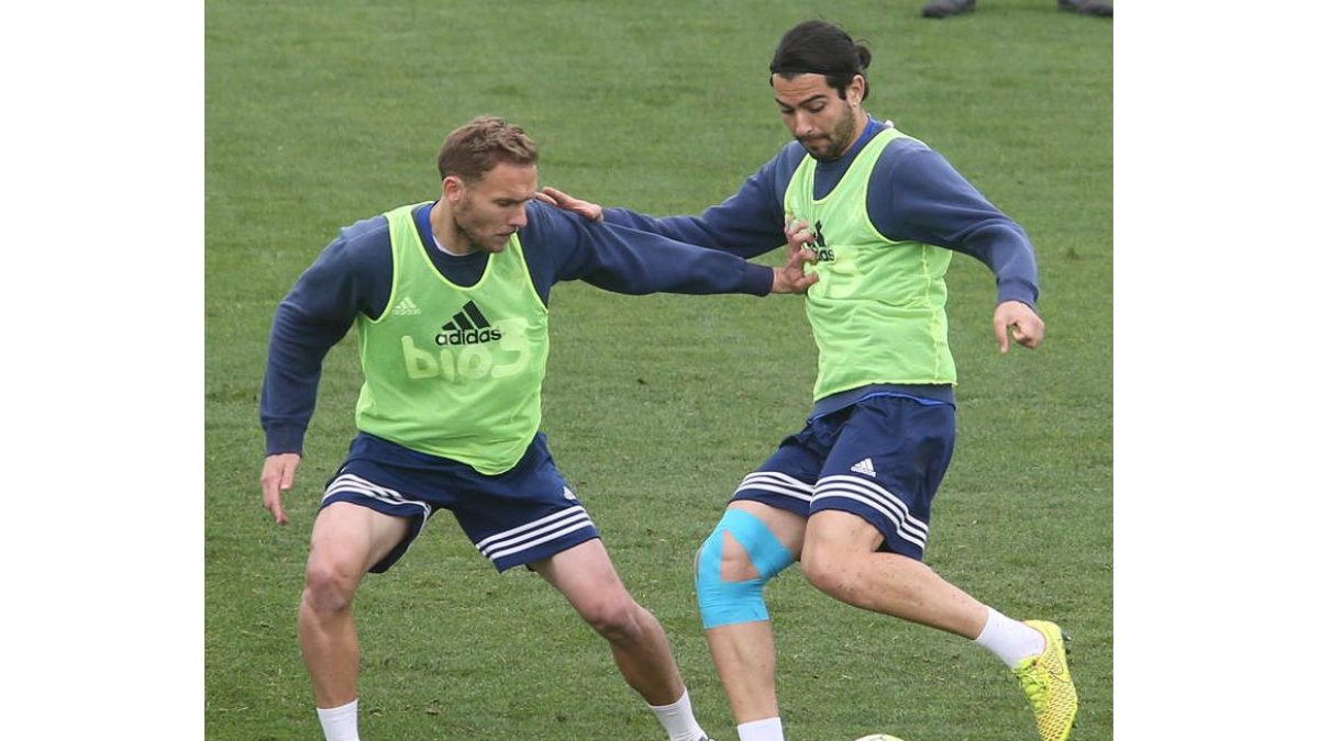 Andy apostó por la Deportiva tras el descenso de hace un año. LDLM
