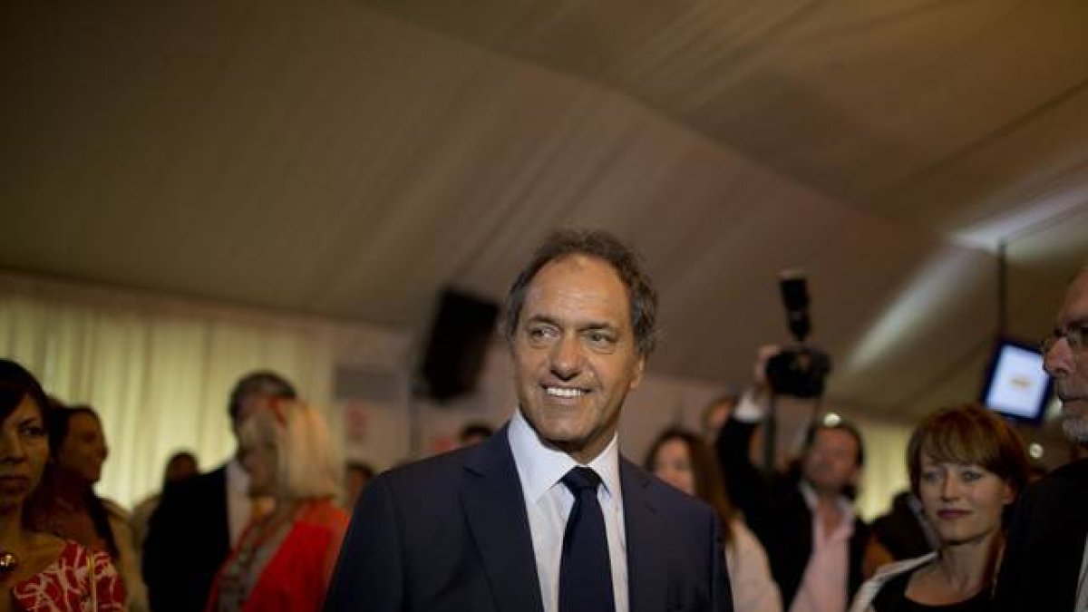 El candidato a las elecciones interinas Daniel Scioli en una imagen de archivo.