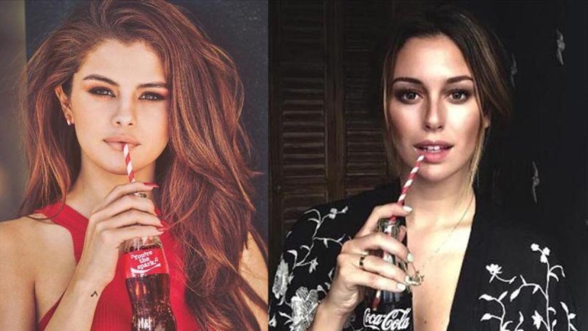 A la izquierda, Selena Gómez. A la derecha, Blanca Suárez.