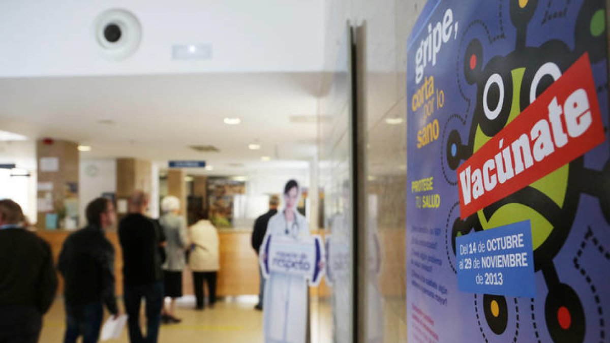 Campaña de vacuanción contra la gripe. León. 14 - octubre - 2013. Secundino Pérez