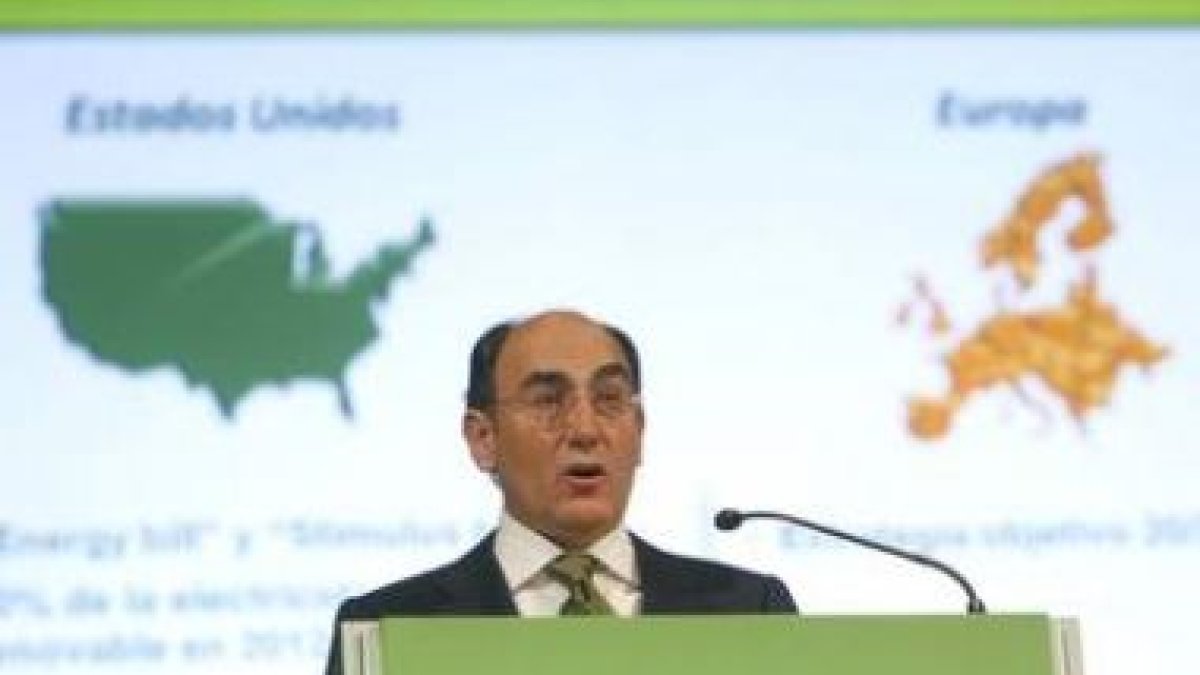 El presidente de Iberdrola, Ignacio Sánchez Galán