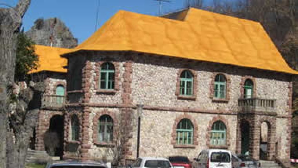 La Casona del ingeniero de Luna servirá de vivienda vacacional a los empleados de la CHD.