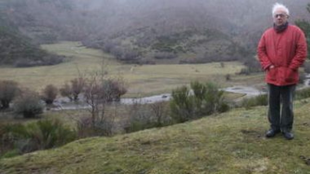 El alcalde de Boca de Húergano, en el valle de Pedrosa.