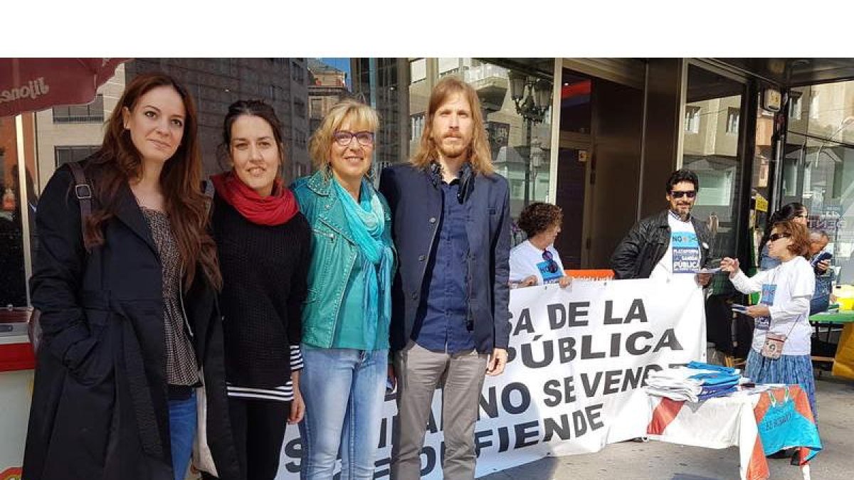 González, Marcello, Varela y Pablo Fernández, en Lazúrtegui. DL