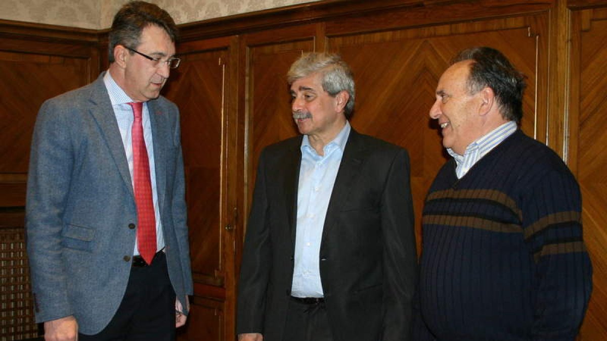 Majo, García Marín y Miguel Ángel Fernández. dl