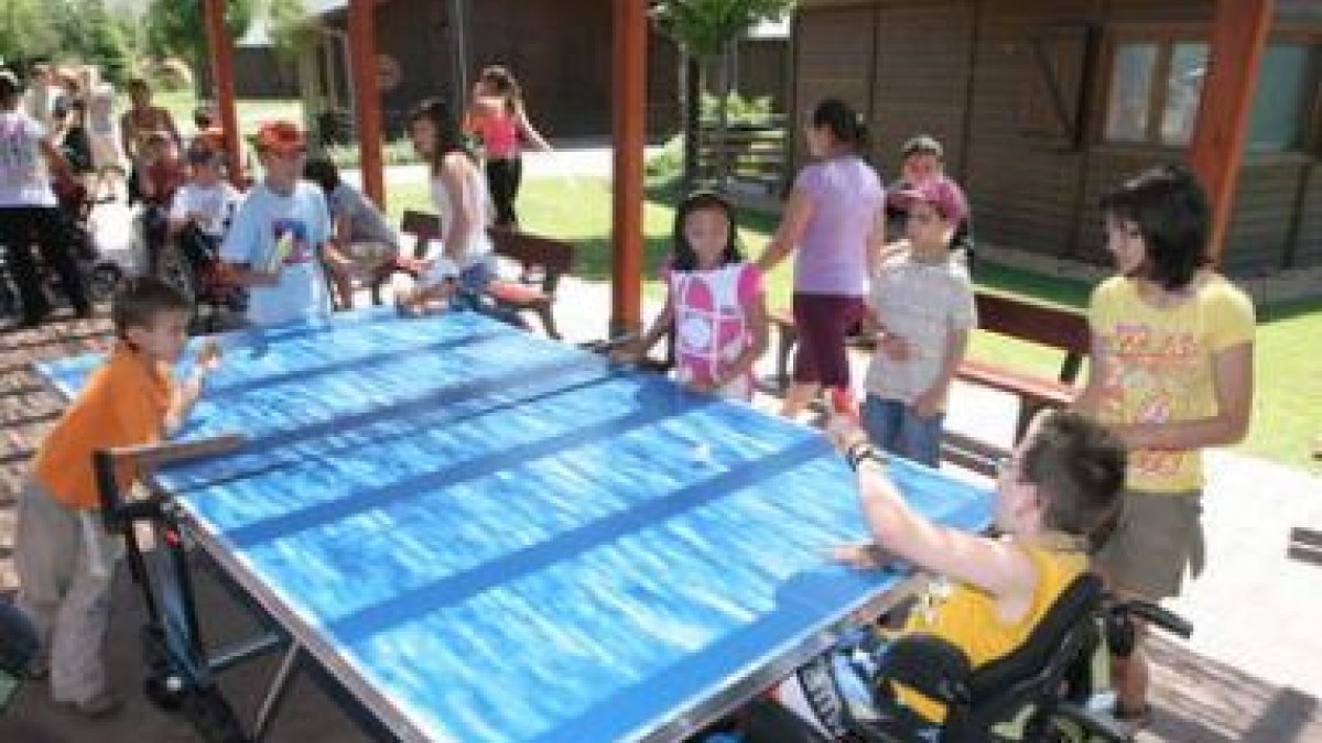 Foto de archivo del campamento de Aspayme en Cubillos.
