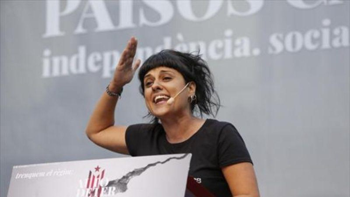 Anna Gabriel, exdiputada de la CUP.