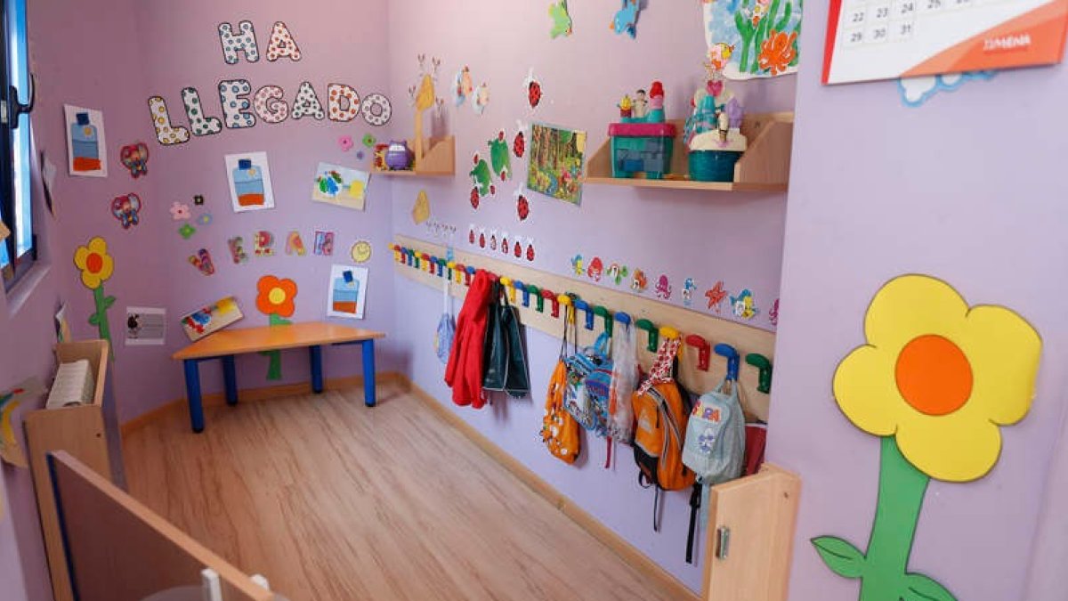 Instalaciones de una guardería municipal en la provincia de León. FERNANDO OTERO