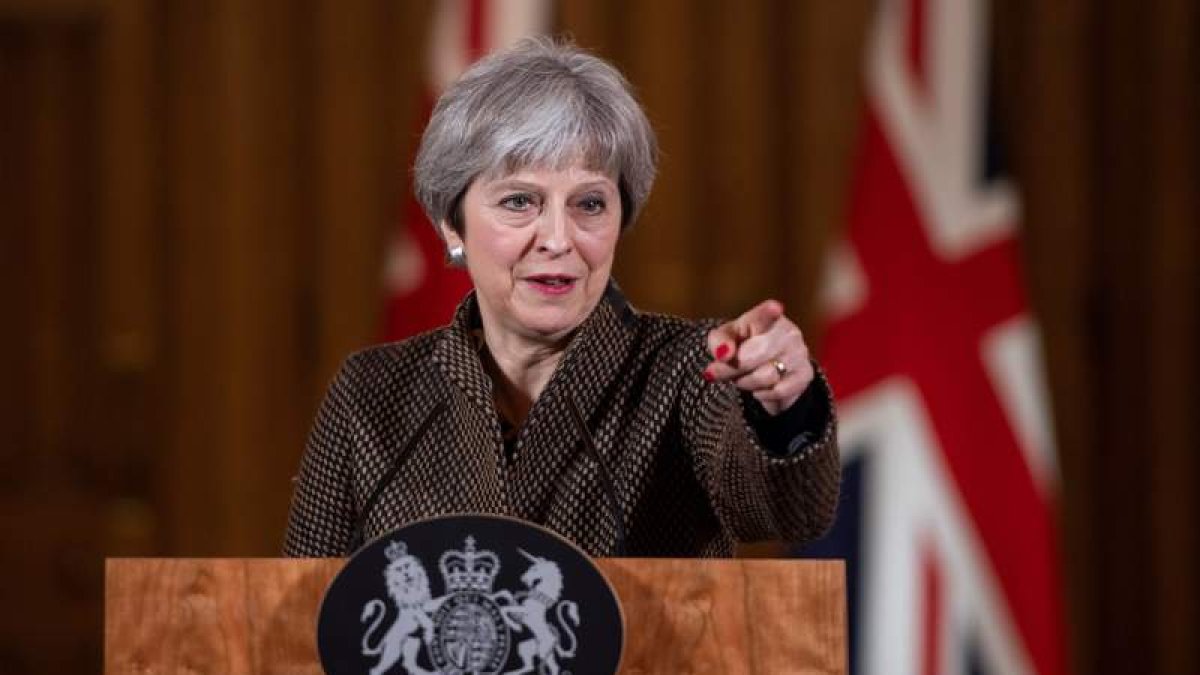 La primera ministra británica, Theresa May. WILL OLIVER