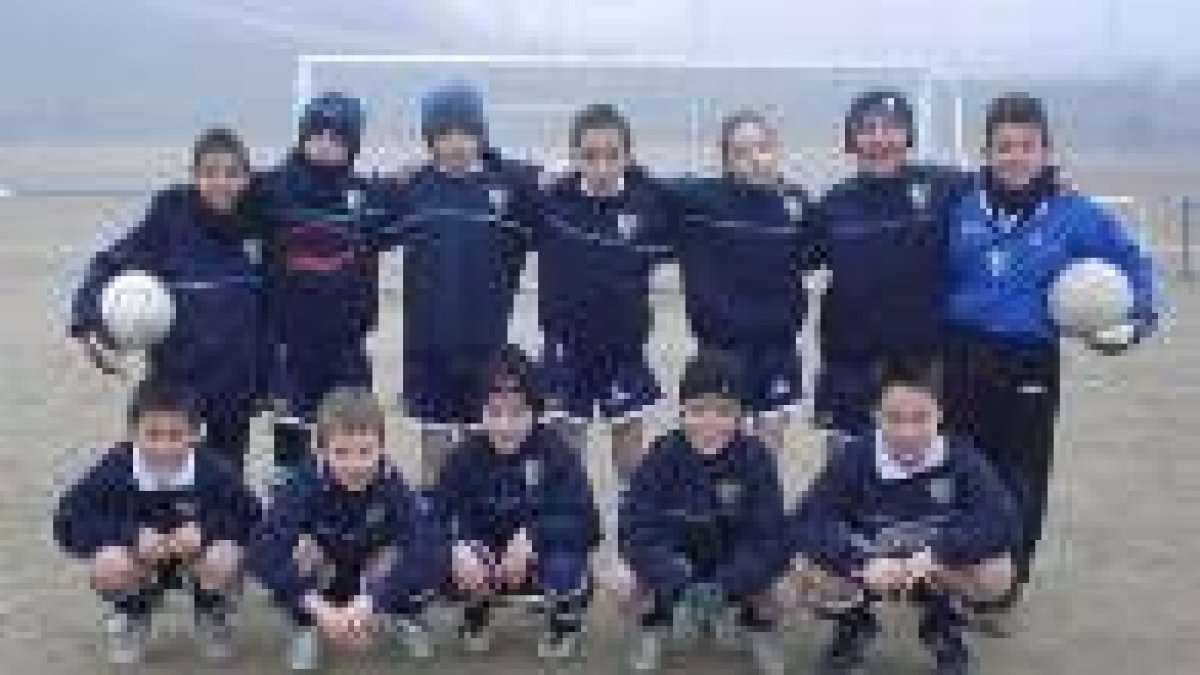Formación de La Morenica que milita en la 1.ª Provincial Benjamín