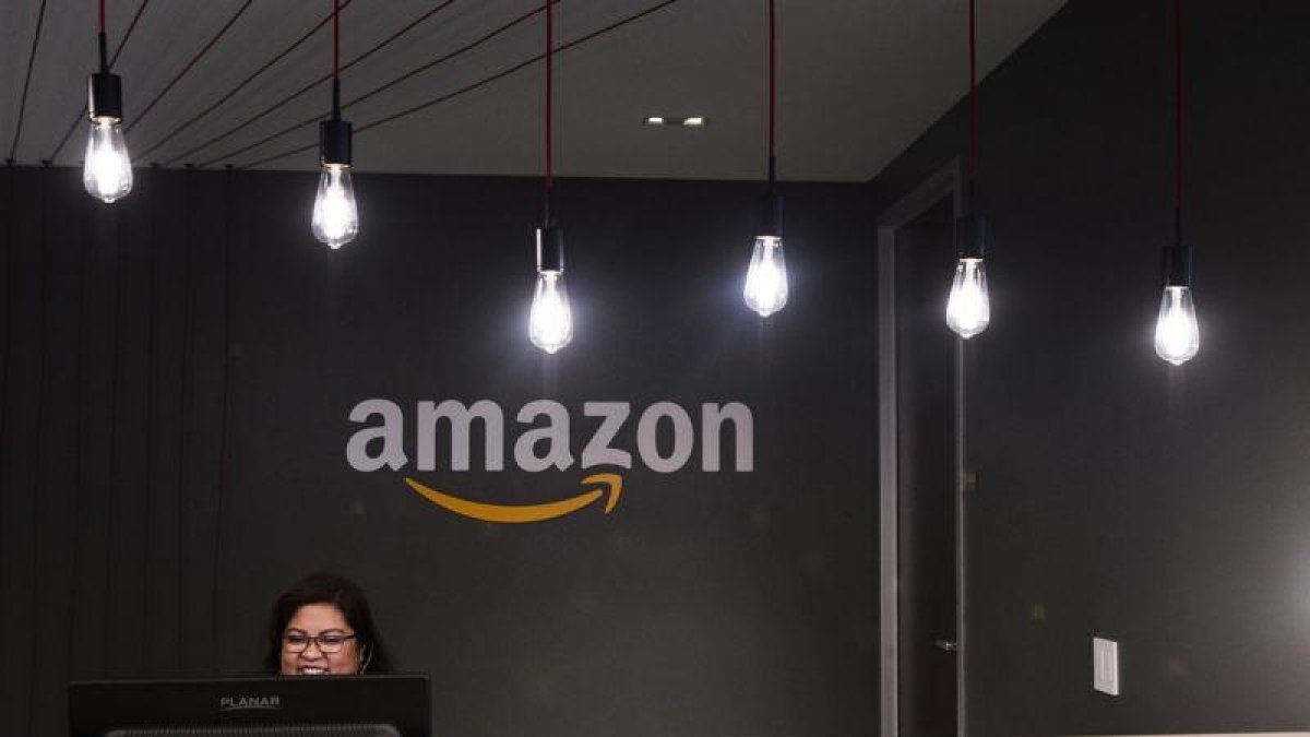Las oficinas de Amazon, la empresa tecnológica líder en ventas por internet.