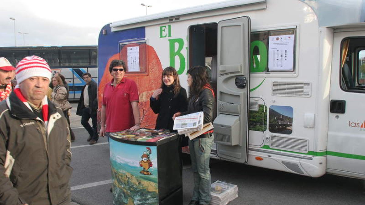 La autocaravana que se adquirió para la promoción turística.