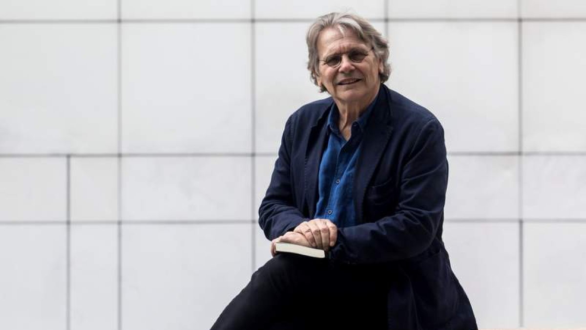 El escritor francés Daniel Pennac, en Barcelona