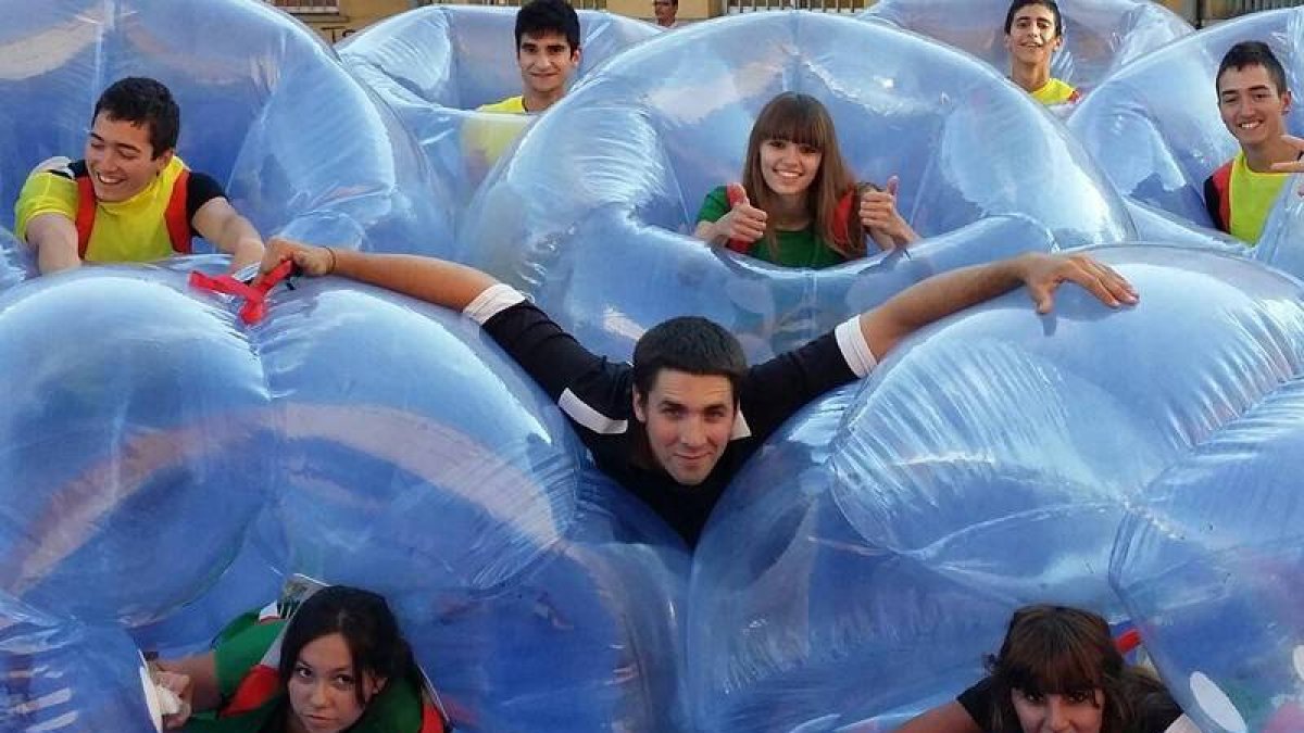 El juego de Bumper Ball tienen una única norma: diviértete