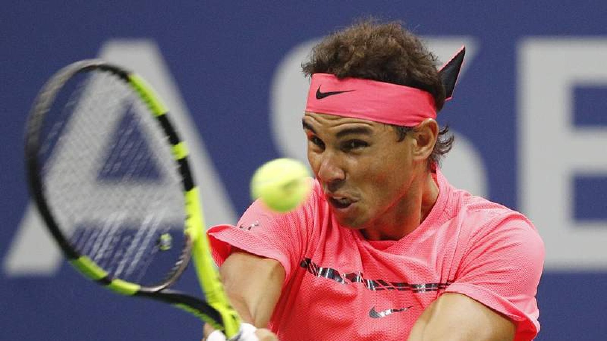 Nadal no dio opción a Rublev para alcanzar las semifinales. LANE