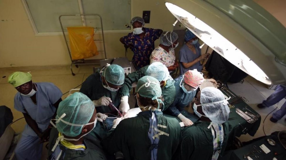 Una intervención en un Hospital de Nairobi
