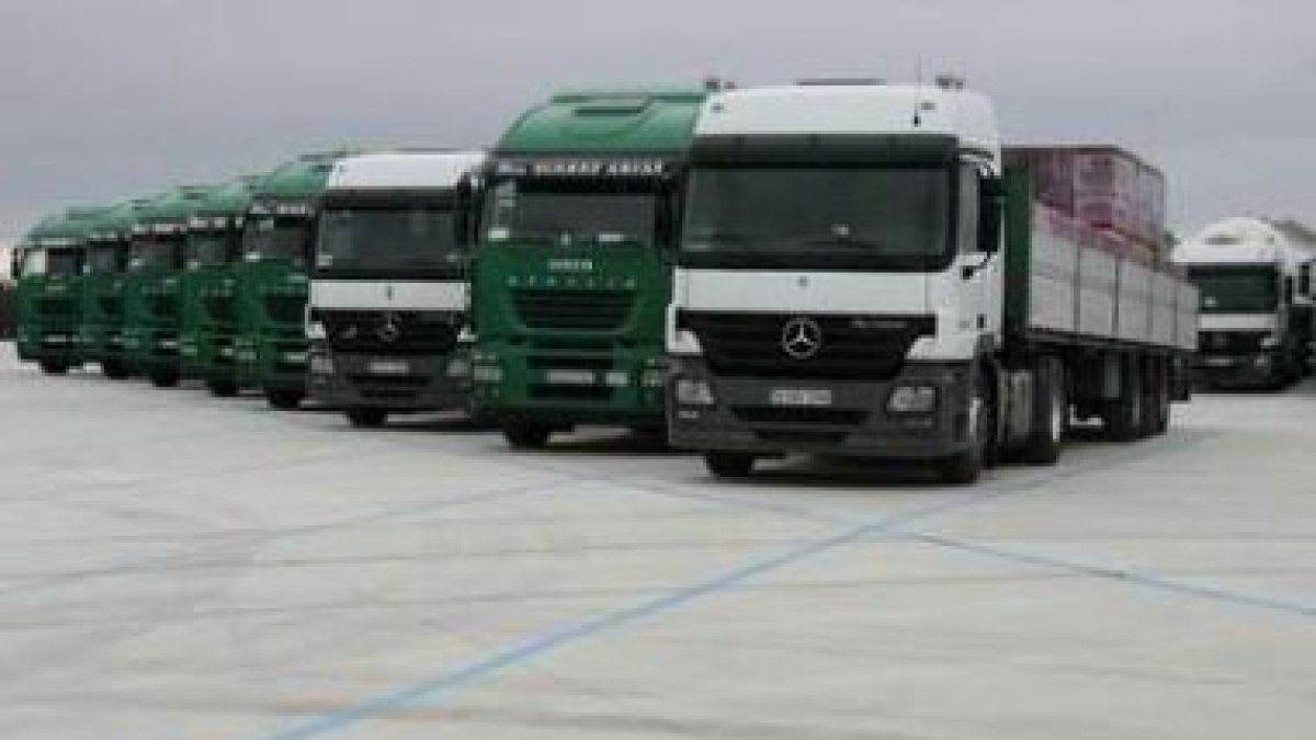 El Centro Integral de Transporte ubicado en Chozas dispone de 280 plazas de aparcamiento para camion