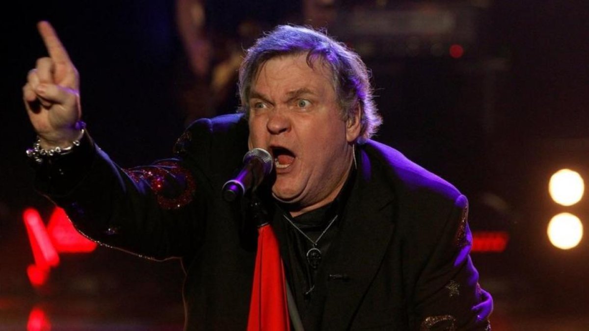 Meat Loaf, en un concierto en el 2011.