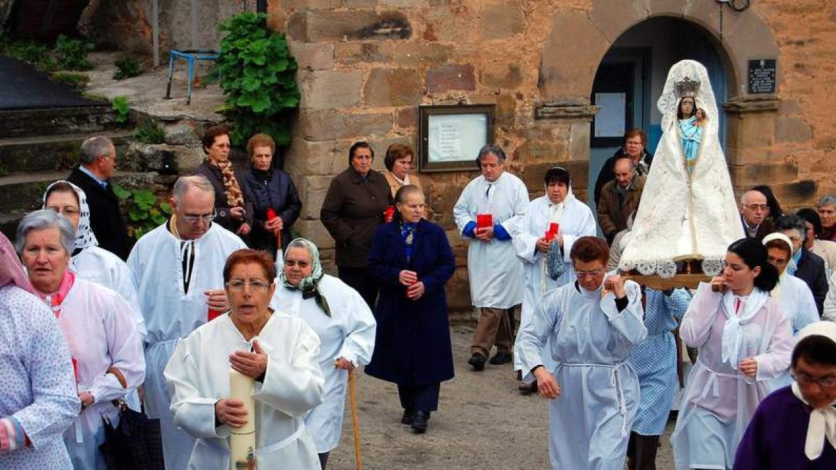 Imagen de la procesión.