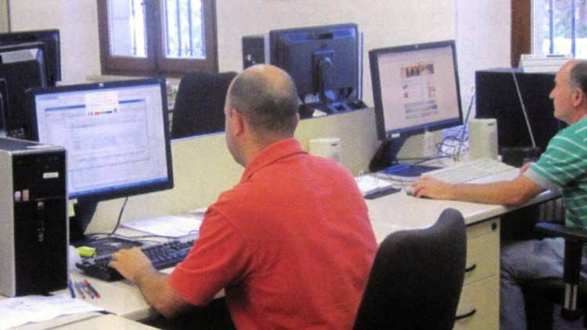 Imagen de una de las dependencias de la Diputación.