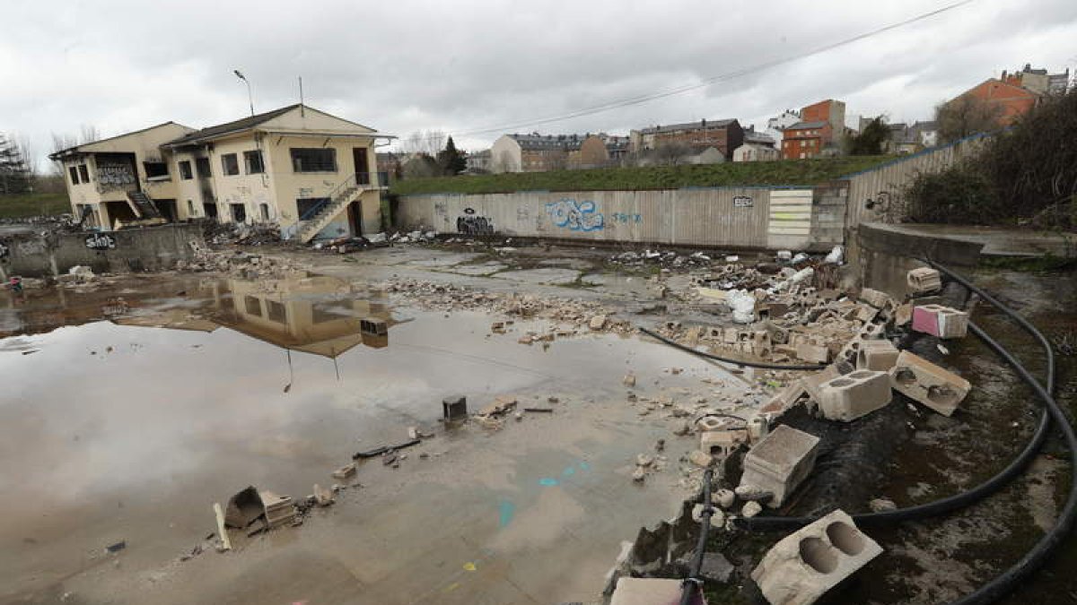Imagen de la zona cedida gratis al Ayuntamiento por el administrador concursal de La Estrella.