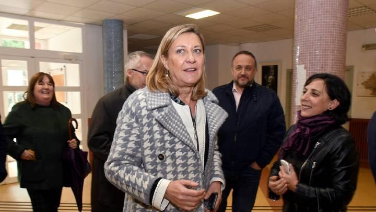 La consejera de Economía y Hacienda, Pilar del Olmo