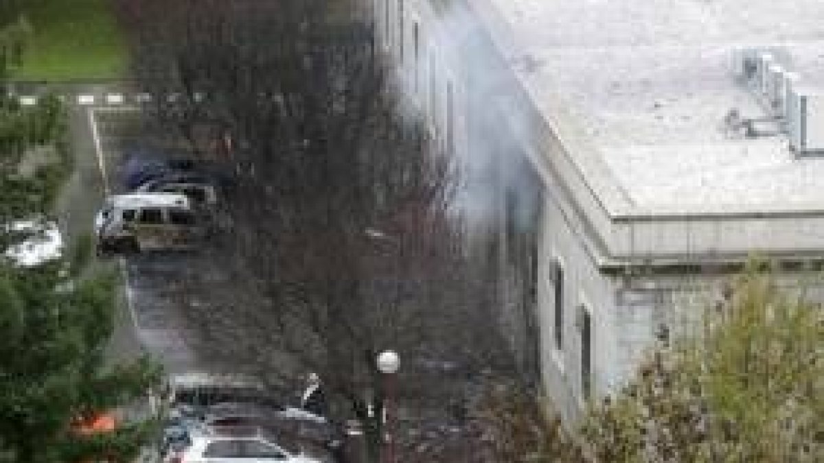 La explosión se produjo cuando el campus estaba lleno de personas