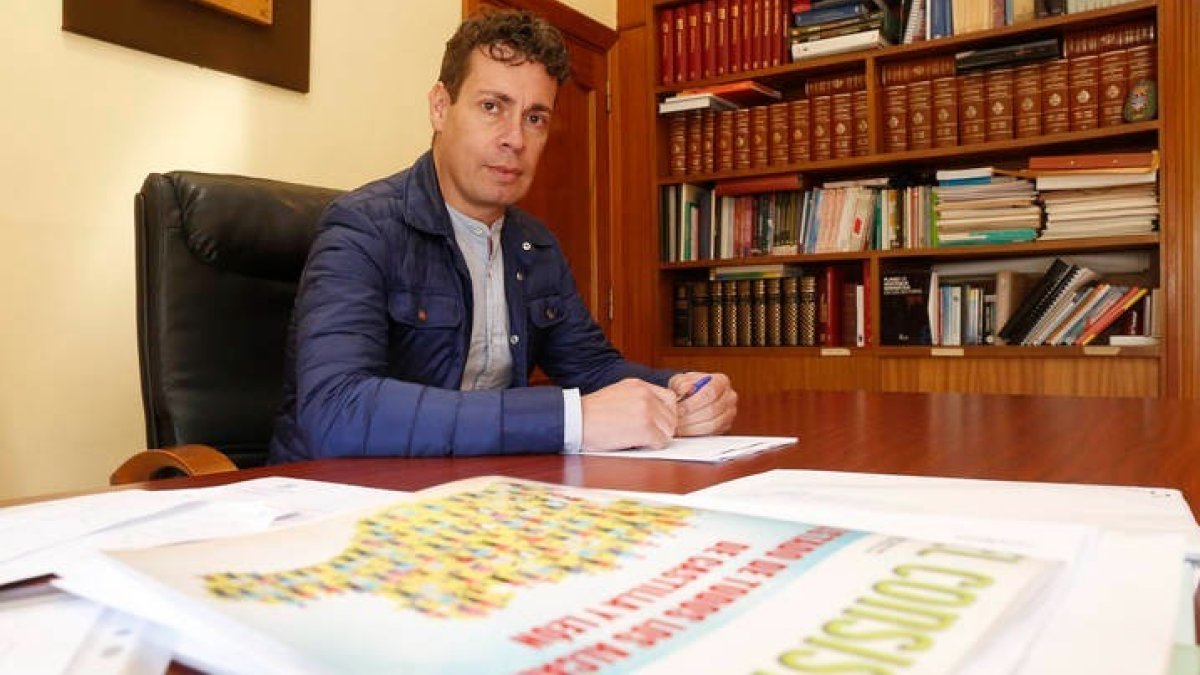 El alcalde de Villablino, Mario Rivas, en una imagen de archivo. FERNANDO OTERO