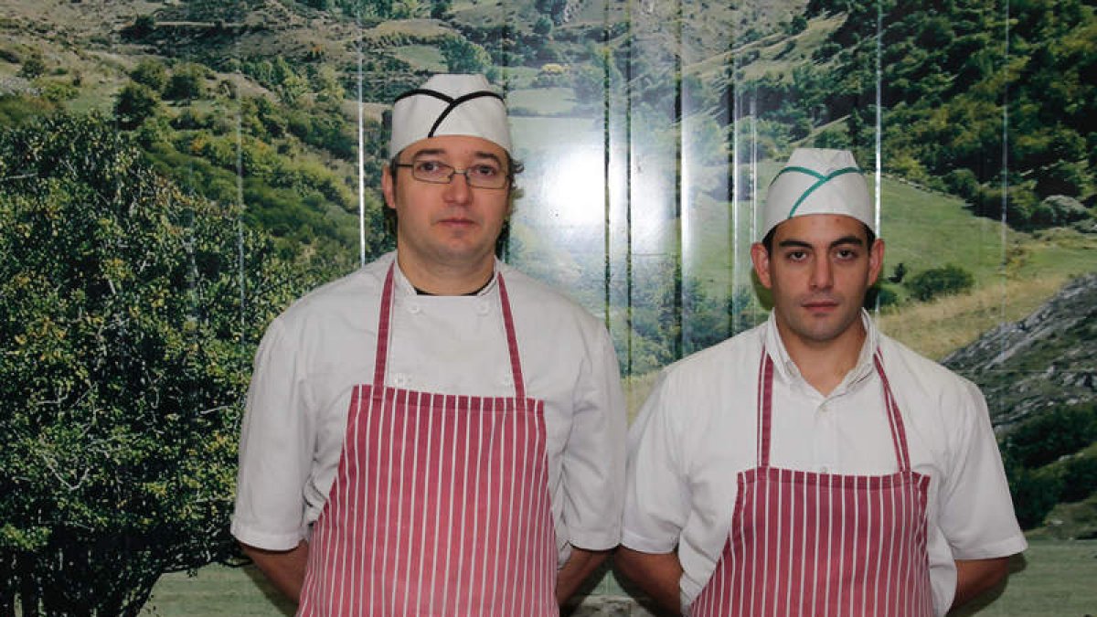 Laurentino Fernández y David de Luis son los propietarios de Carnes Lauren.