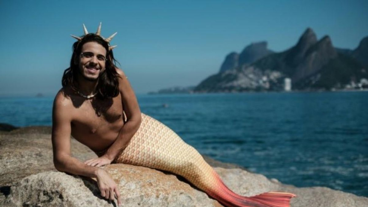 Davi Moreira, el 'sireno' oficial de Ipanema.