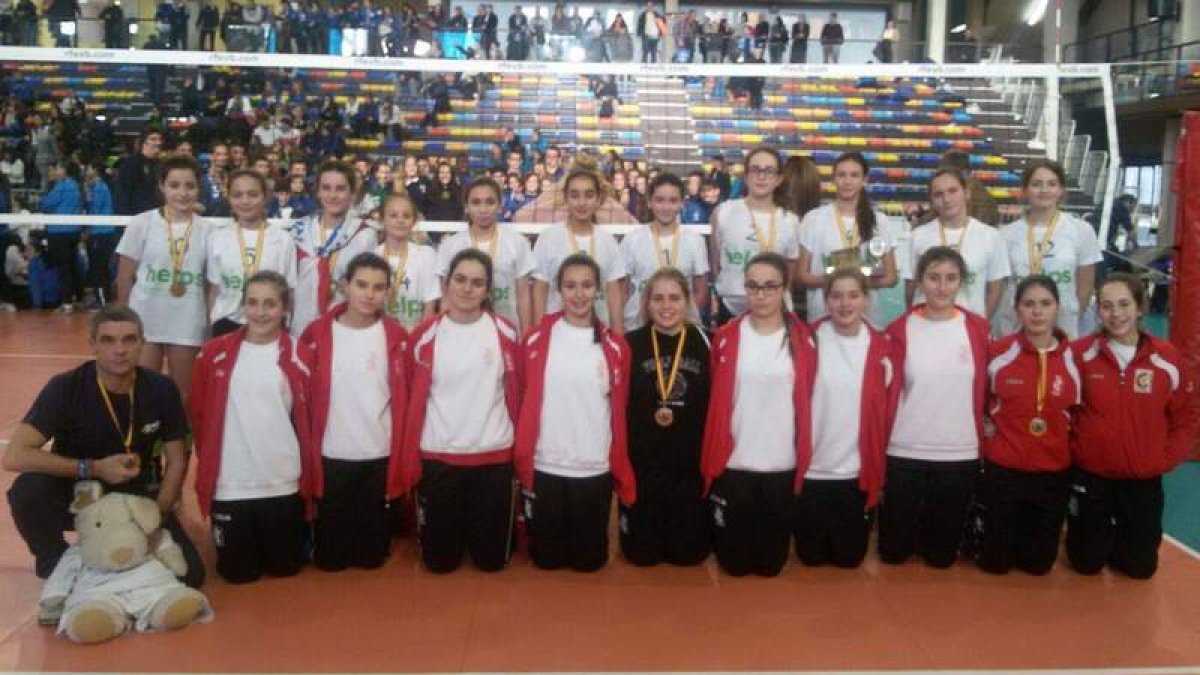 El Helps Ponferrada firmó una actuación sobresaliente en la Copa. DL