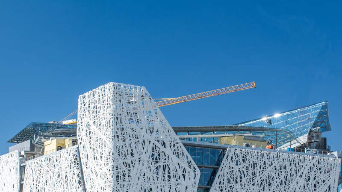 El pabellón italiano en la Expo de Milán, cuya cúpula ha sido realizada con vidrio de Tvitec