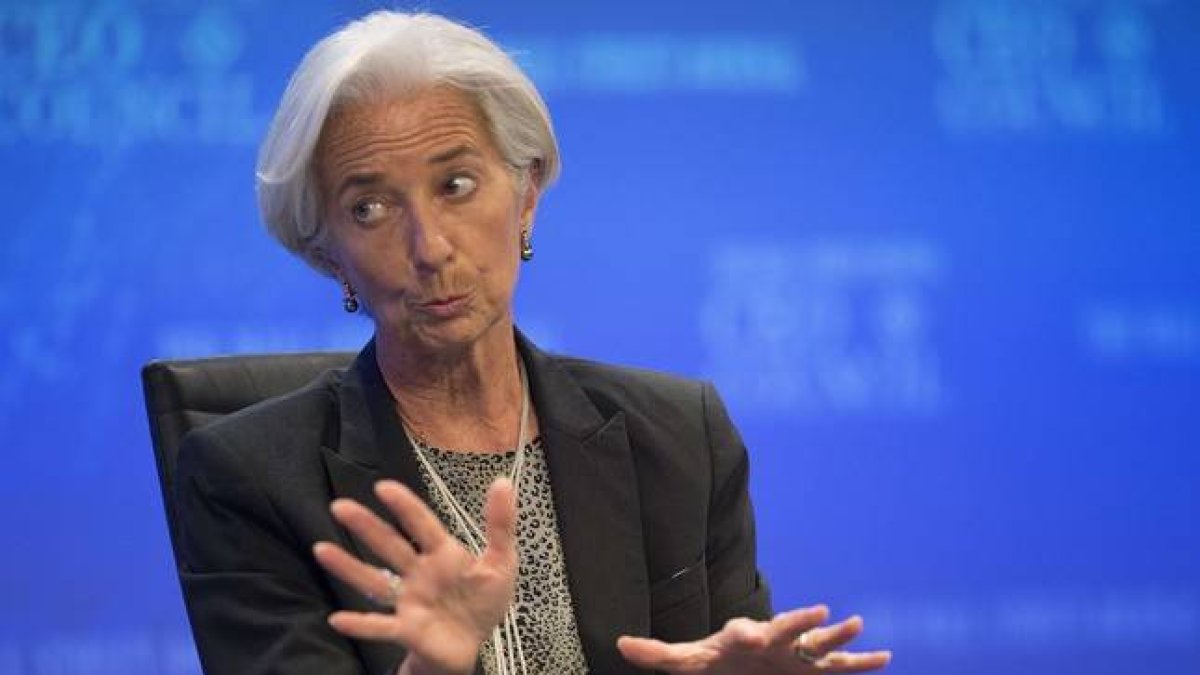 Christine Lagarde.