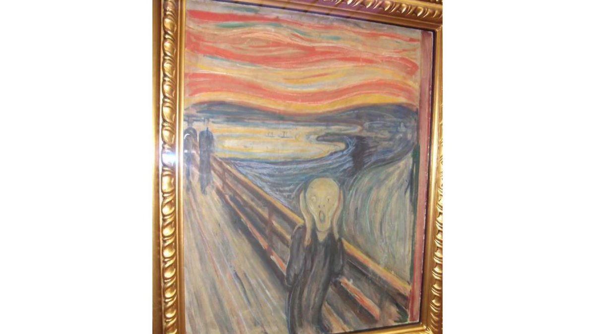 «El grito», de Munch, la joya de la Galería Nacional.