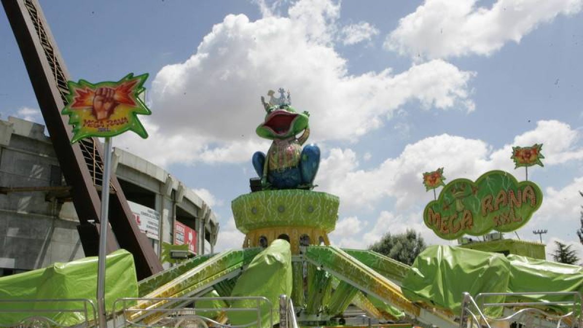 Una de las atracciones de la feria