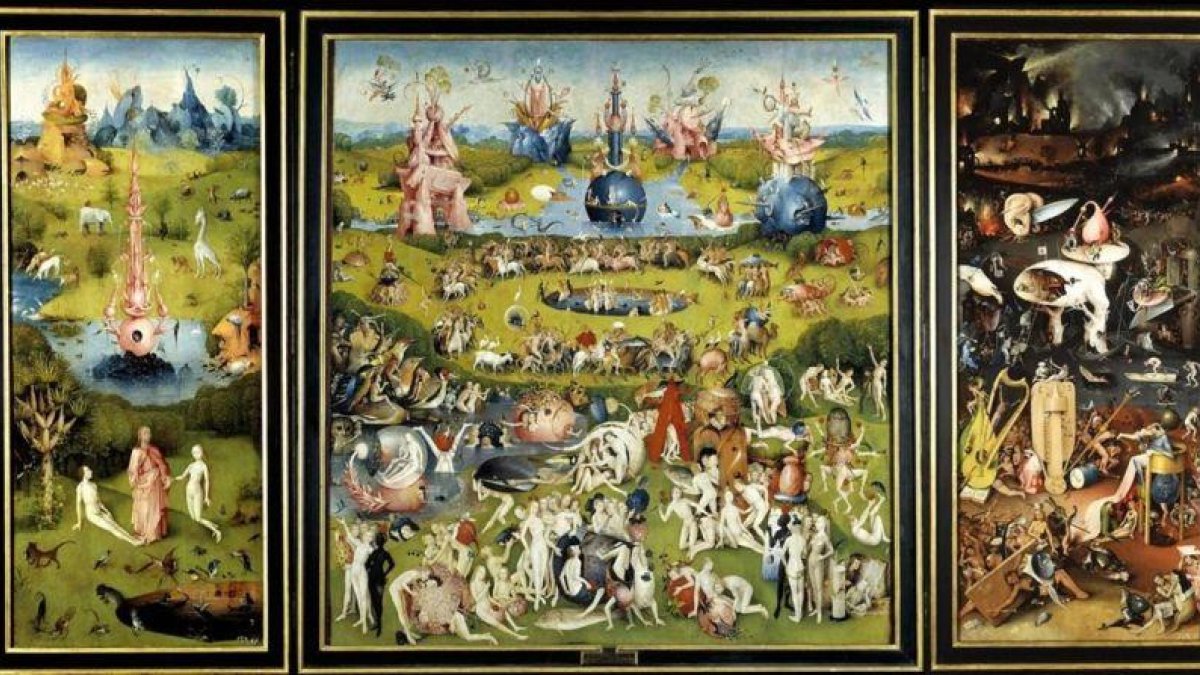 'El jardín de las delicias' de El Bosco.