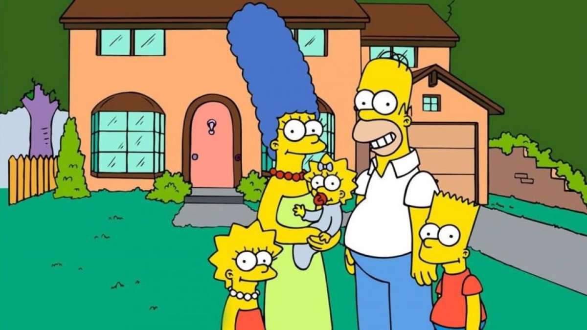 Imagen promocional de la serie de animación estadounidense Los Simpson.