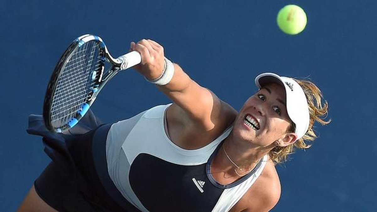 La tenista hispanovenezolana Garbiñe Muguruza.