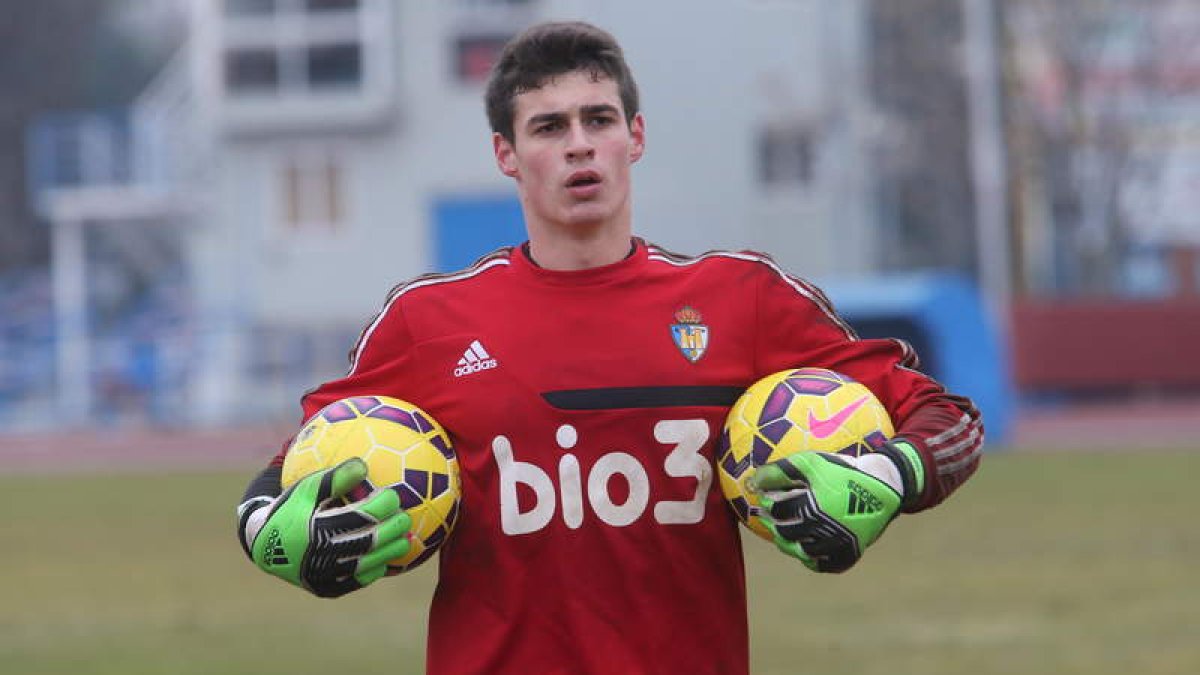 Arrizabalaga podría haber jugado ya su último partido con la camiseta de la Deportiva.