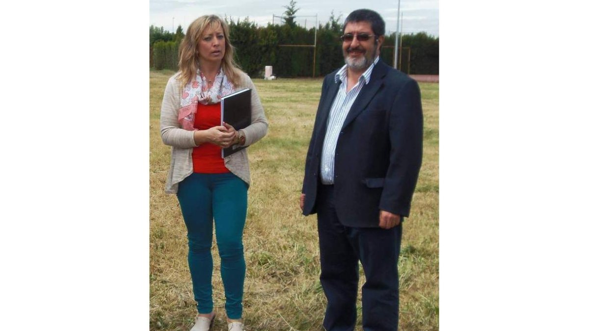 Ana Isabel Sánchez y Manuel Mitadiel, en foto de archivo.