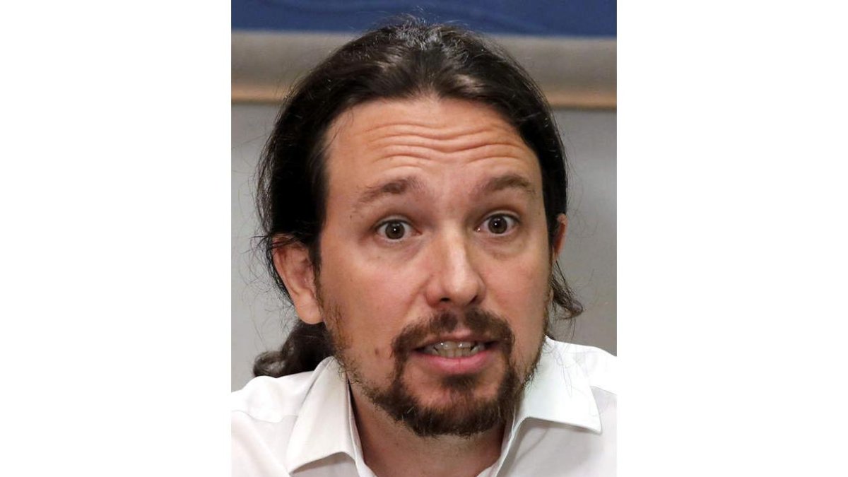 Pablo Iglesias. ÁNGEL DÍAZ