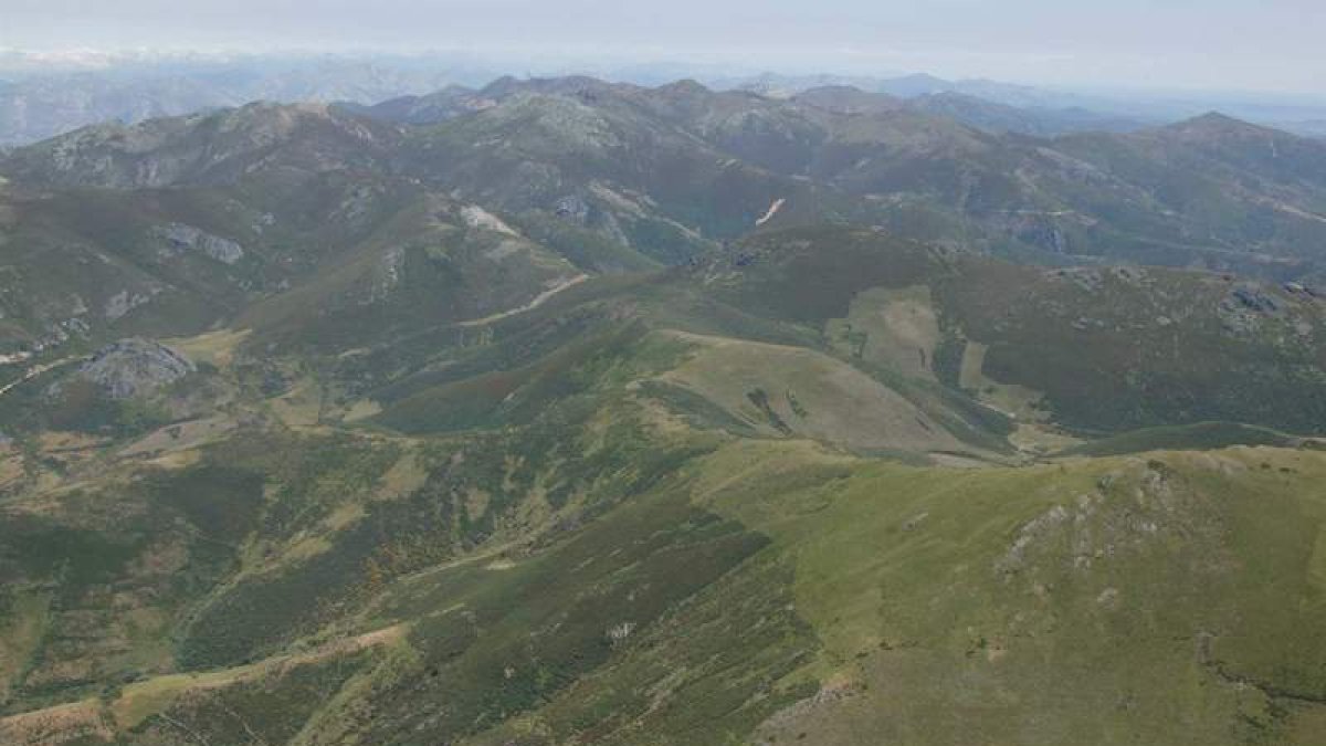 Panorámica general del pico Catoute.