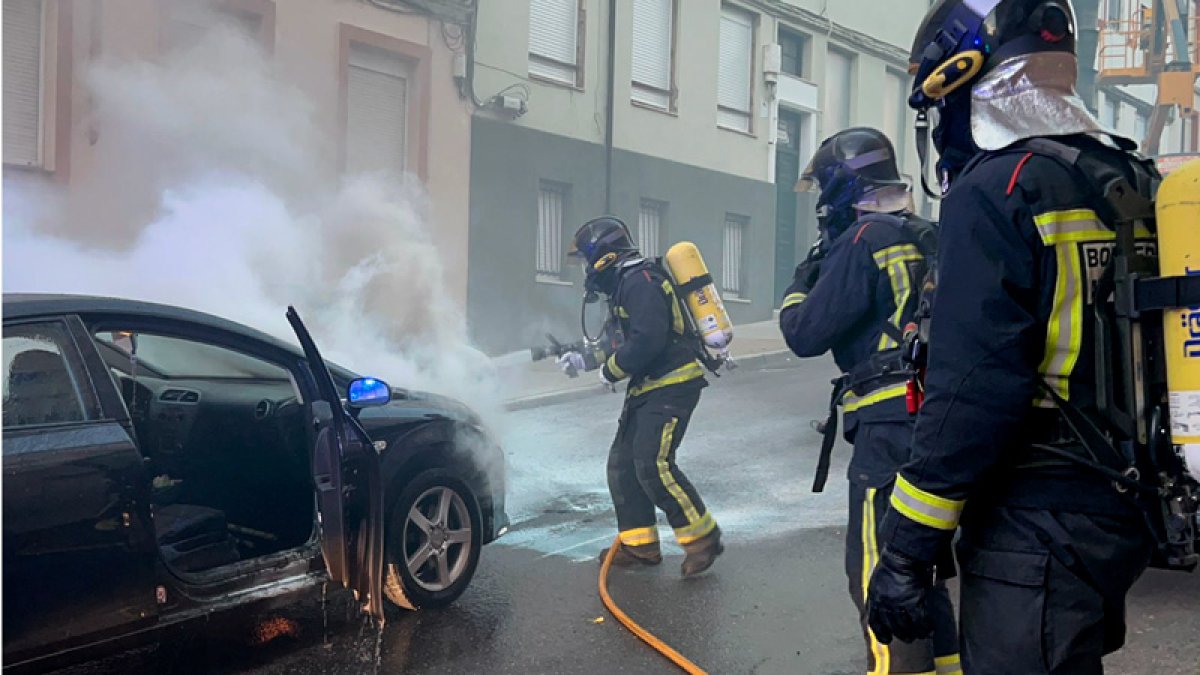 Bomberos de León.