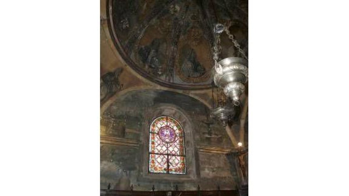 Imagen del interior de la iglesia del Mercado